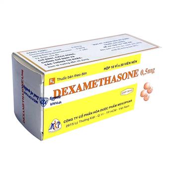 Dexamethasone 0 5mg Mekophar Hộp 200 viên Kho thuốc sỉ