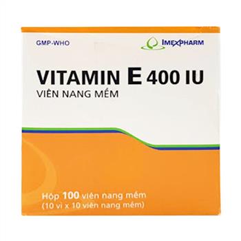 Có tác dụng phụ nào từ việc sử dụng Vitamin E 400 IU Imexpharm?
