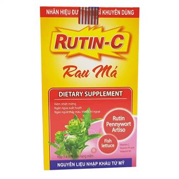 Thuốc Rutin-C Rau Má có hiệu quả như thế nào?